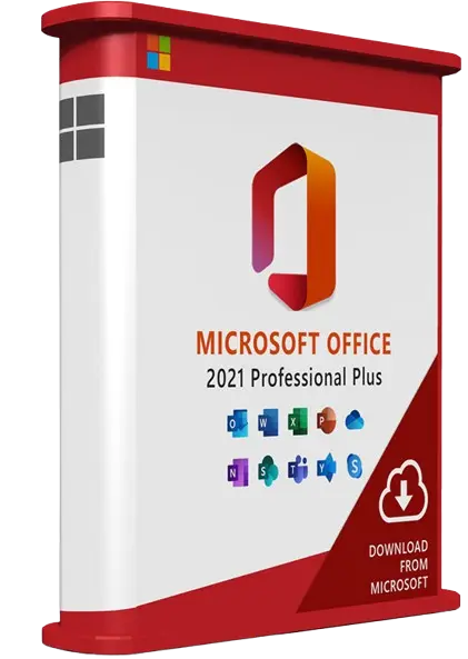 Office 2021 Professional Plus software box