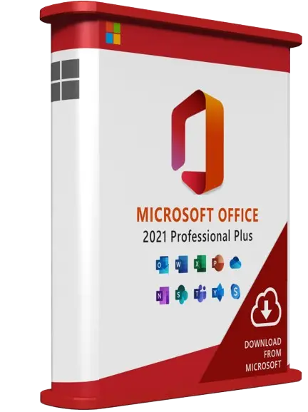 Office 2021 Professional Plus software box